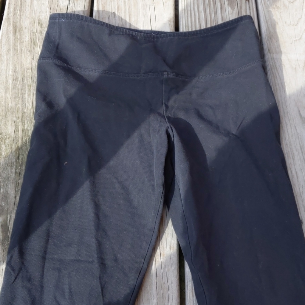 LOFT Cropped black leggings